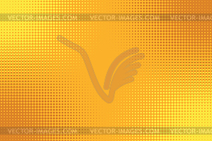 Золотой апельсиновый фон поп-арта с - клипарт в векторе / векторное изображение