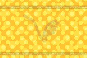 Pop art yellow background polka dot - vector clip art