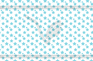 Blue stars pop art background - vector clipart