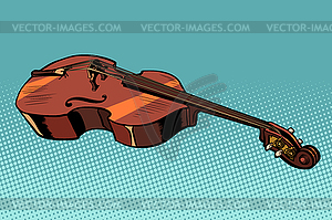 Viola musical instrument - vector image