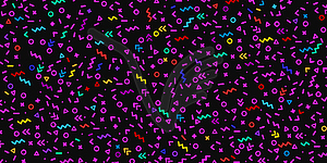 80s background. Dark purple - vector image