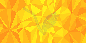 Yellow triangle background - vector clipart