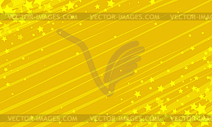 Orange stars background - vector clipart