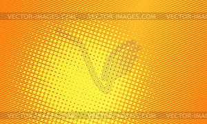 Orange pop art background - vector clip art