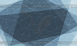 Dark geometric background - vector image