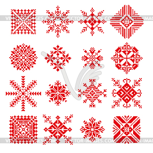 Snowflake - vector clip art