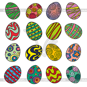 Easter Eggs - vector image