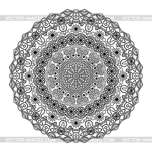 Flower Mandala - vector clip art
