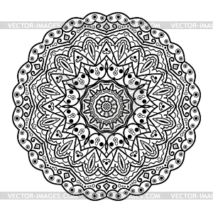 Flower Mandala - vector clipart