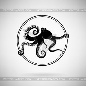 Octopus Icon - vector clipart