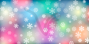 Рождественские снежинки фон - иллюстрация в векторе