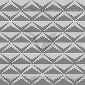 Seamless gray rhombus pattern  - vector clip art