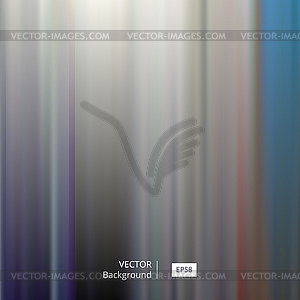 Abstract Colorful Striped and Blurred Background - vector image