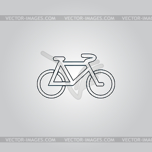 Mountain bike - vector clipart