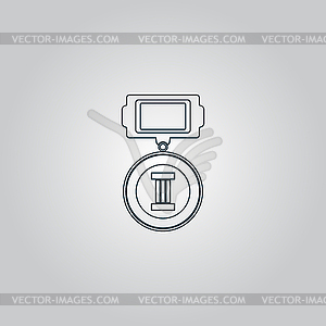 Medals 3 places - vector image