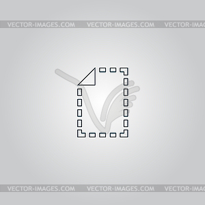 Document icon - vector image