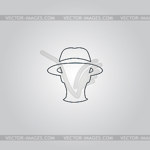 Spy icon - vector image