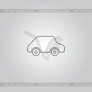 Toy Car logo template. icon - vector image