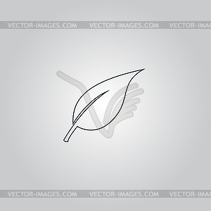 Leaf Icon - vector clip art