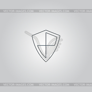 Protection icon - vector clipart