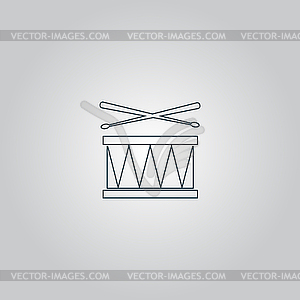 Drum Icon - vector clip art