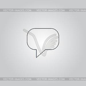 Quote icon - vector clip art