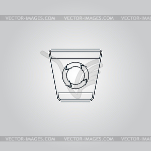 Recycle b - vector image