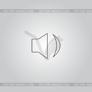 Sound icon - vector image