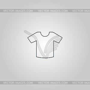 Tee-shirt design template - color vector clipart