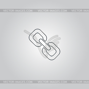 Link icon - vector clipart