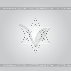 Star of David - vector clip art