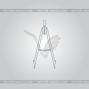 Compass engineering - vector clipart