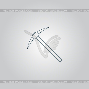 Pick icon - vector image