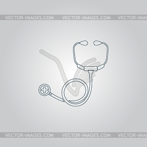 Stethoscope - vector image