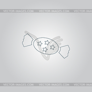 Candy icon - vector clipart