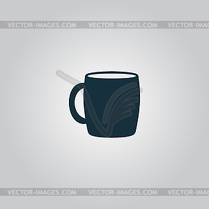 Tea cup - vector clipart