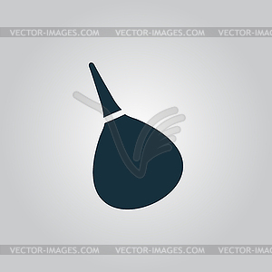 Medical clyster icon - vector image