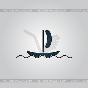 Yachts - vector image