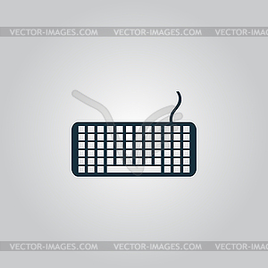 Keyboard icon - vector clip art