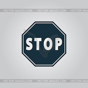 Stop sign - vector image