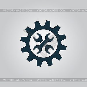 Service icon - vector clipart