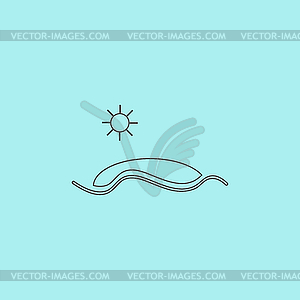 Island - vector image