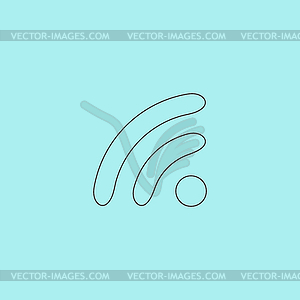 Podcast icon - stock vector clipart