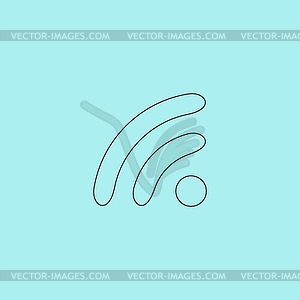 Podcast icon - stock vector clipart