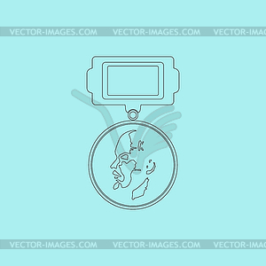 Soviet militarycLenin order - vector image