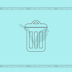 Urn icon - vector image