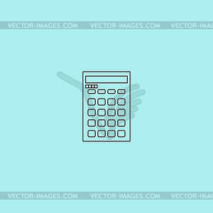 Calculator icon - vector image