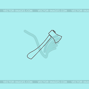 Axe icon - - vector clipart / vector image