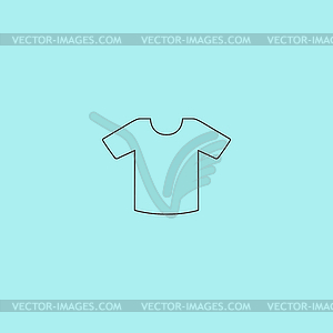 Tee-shirt design template - vector image