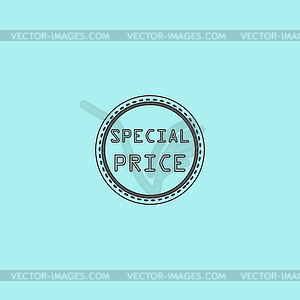 Special Price Icon, Badge, Label or Sticker - vector clipart